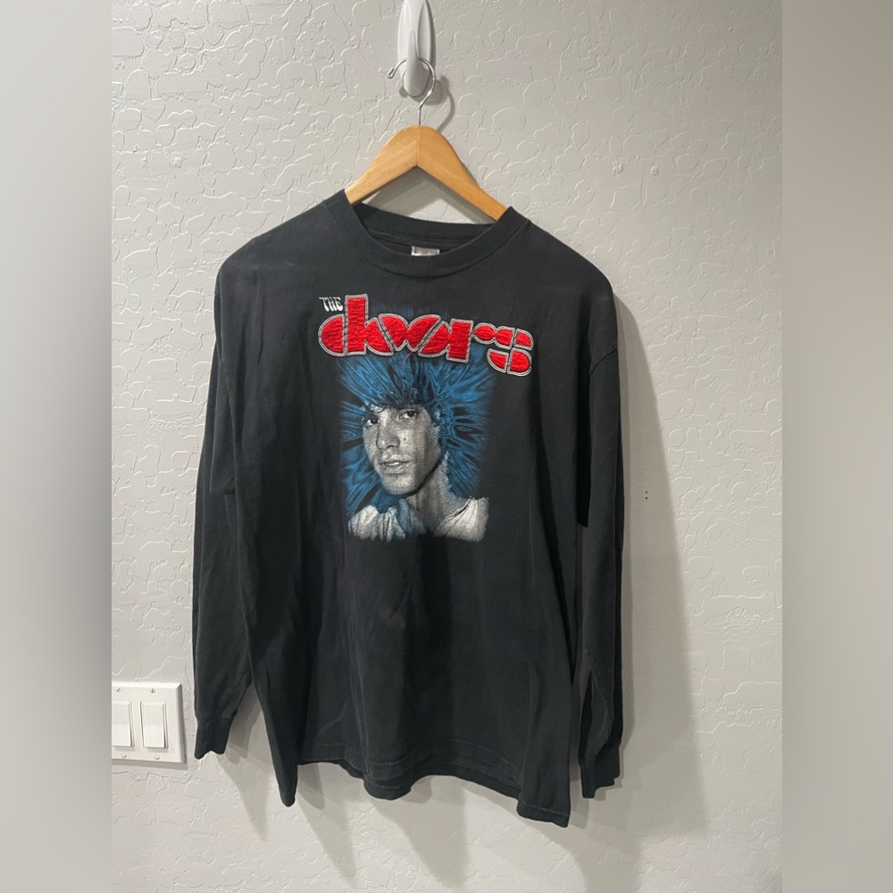 Vintage The Doors “Resurrection” Mexican‎ Boot L/S Shirt Size Large